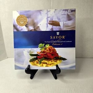 Savor, The Royal Caribbean Cookbook, Volume 3. Hardback.